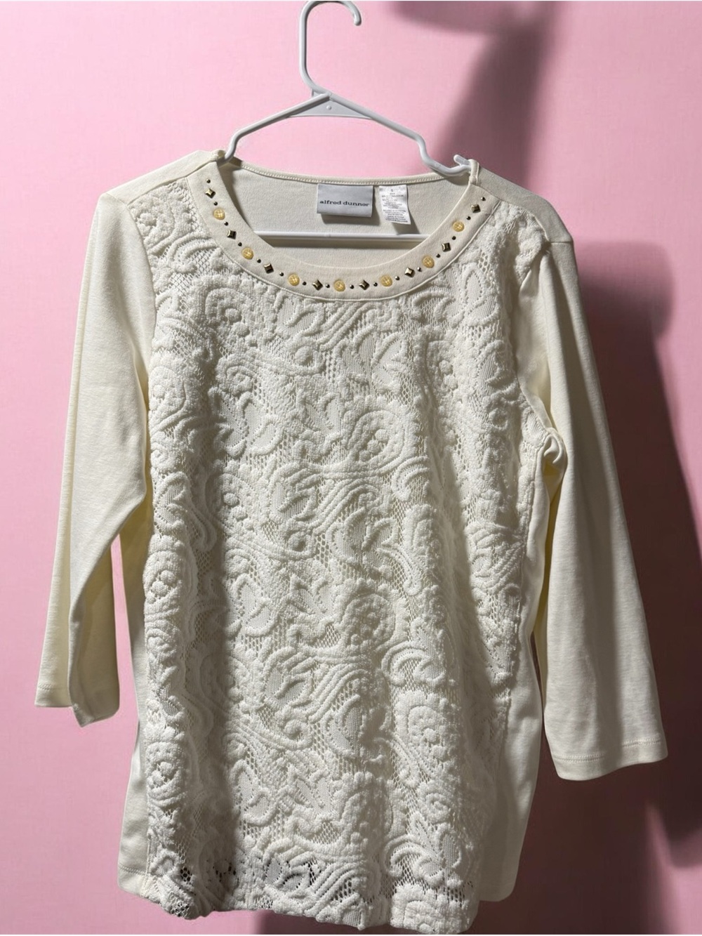 Alfred Dunner Blouse Size Small